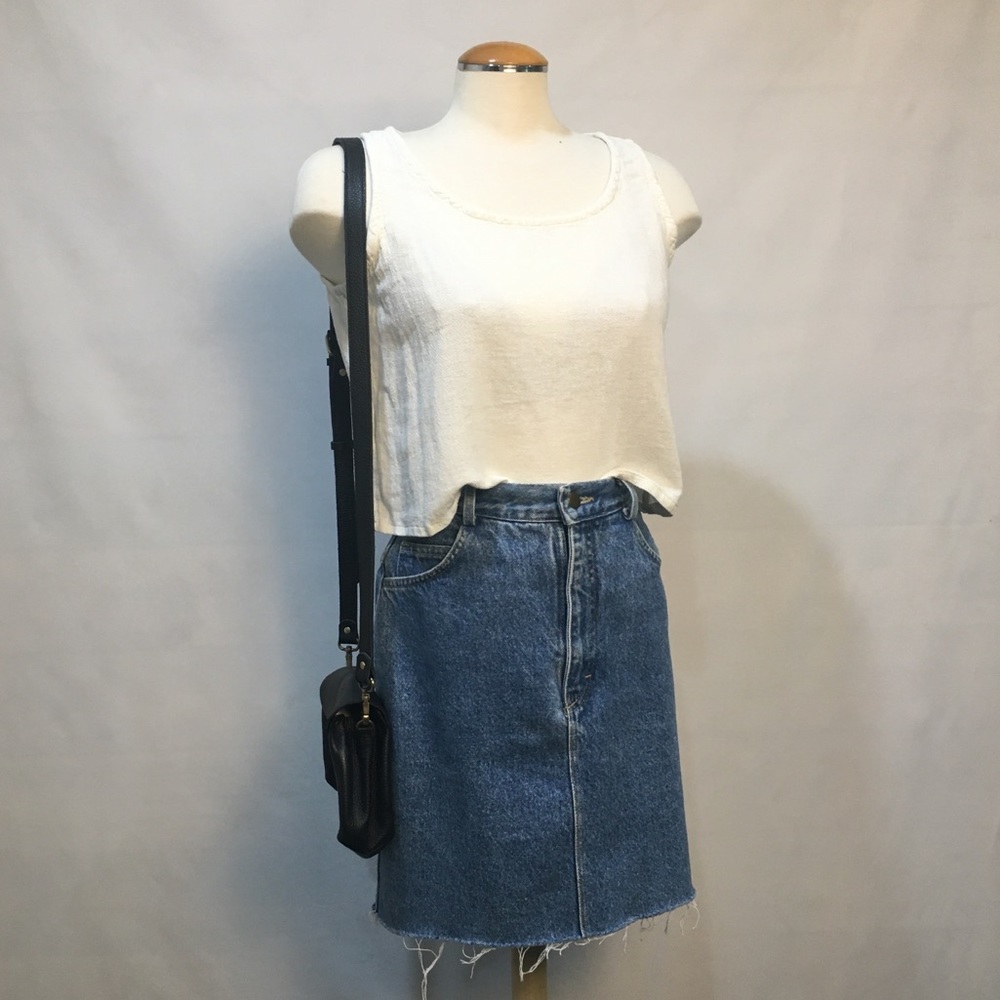 Oh My Gauze! 100% Cotton Sleevless Crop Top